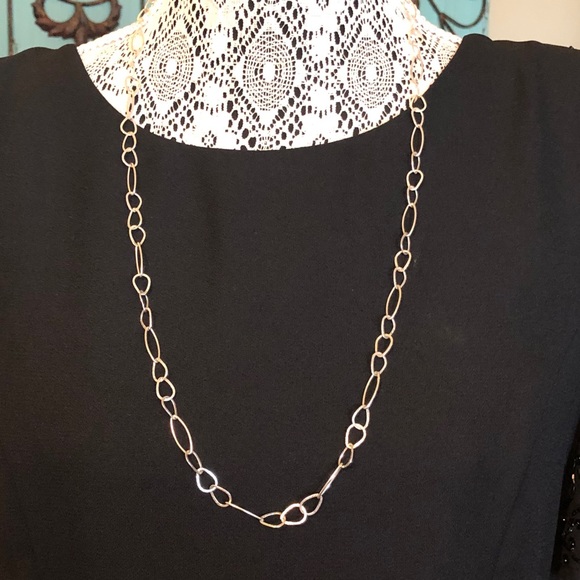 ❤️SOLD❤️ Silpada N2109 ‘IN THE LOOP’ Sterling Silver 31” long Necklace - Picture 11 of 16